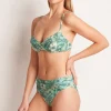 Blue Hawaii Mid Rise Ruched Pant