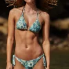 Blue Hawaii Reversible Slide Tri Bikini Top