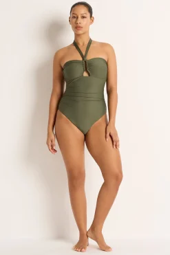 D/DD Bandeau One Piece