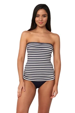 Hamilton Stripe Mid Rise Pant