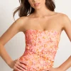 Harmony Spliced Frill Bandeau One Piece