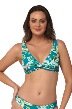 Hot Tropics Multifit Twist Crop
