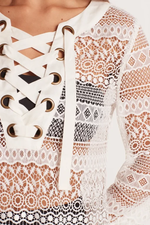 Lace Mini Dress