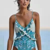 Lucy Frill Wrap One Piece