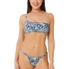 Python Asymmetrical Crop Top