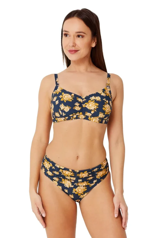 Rosie Mid Rise Ruched Pant