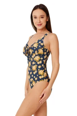 Rosie Multi fit Tie Front Maillot