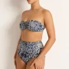 Sonoma High Waist Belted Retro Pant