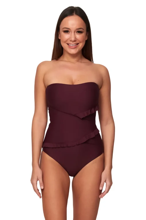 Spliced Bandeau Maillot