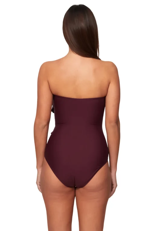 Spliced Bandeau Maillot