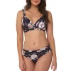 Vintage Floral E/F Cross Front Bra
