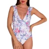 Vintage Toile DD Frill Maillot