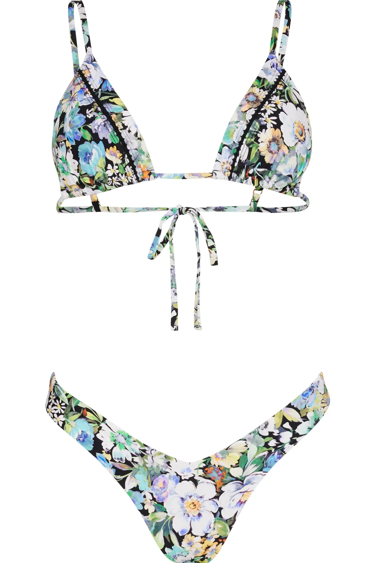 Vintage Vacay Slide Tri Bikini Top