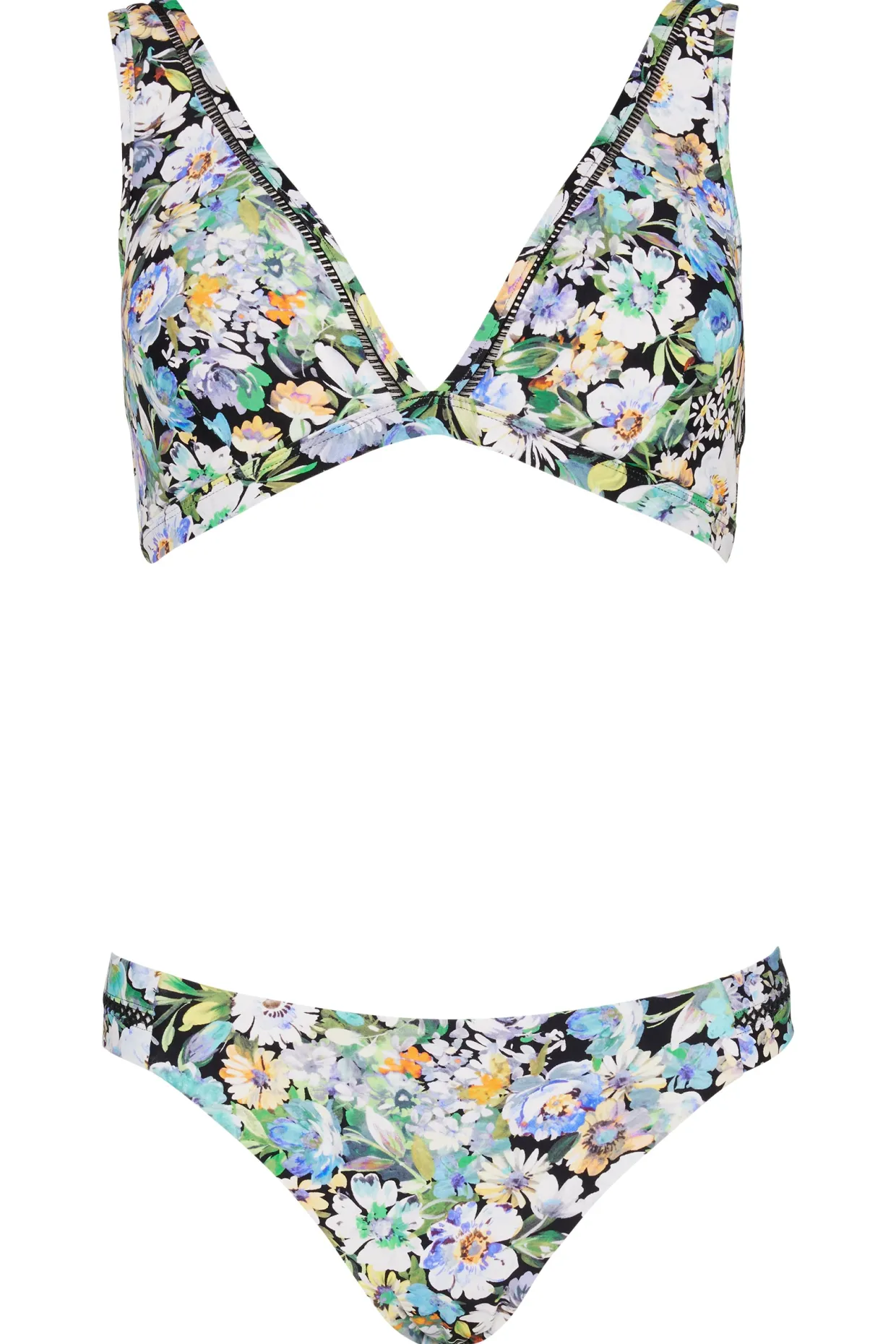 Vintage Vacay Up to a DD Extended Tri Bikini Top